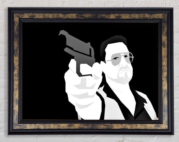 Big Lebowski Framed Print