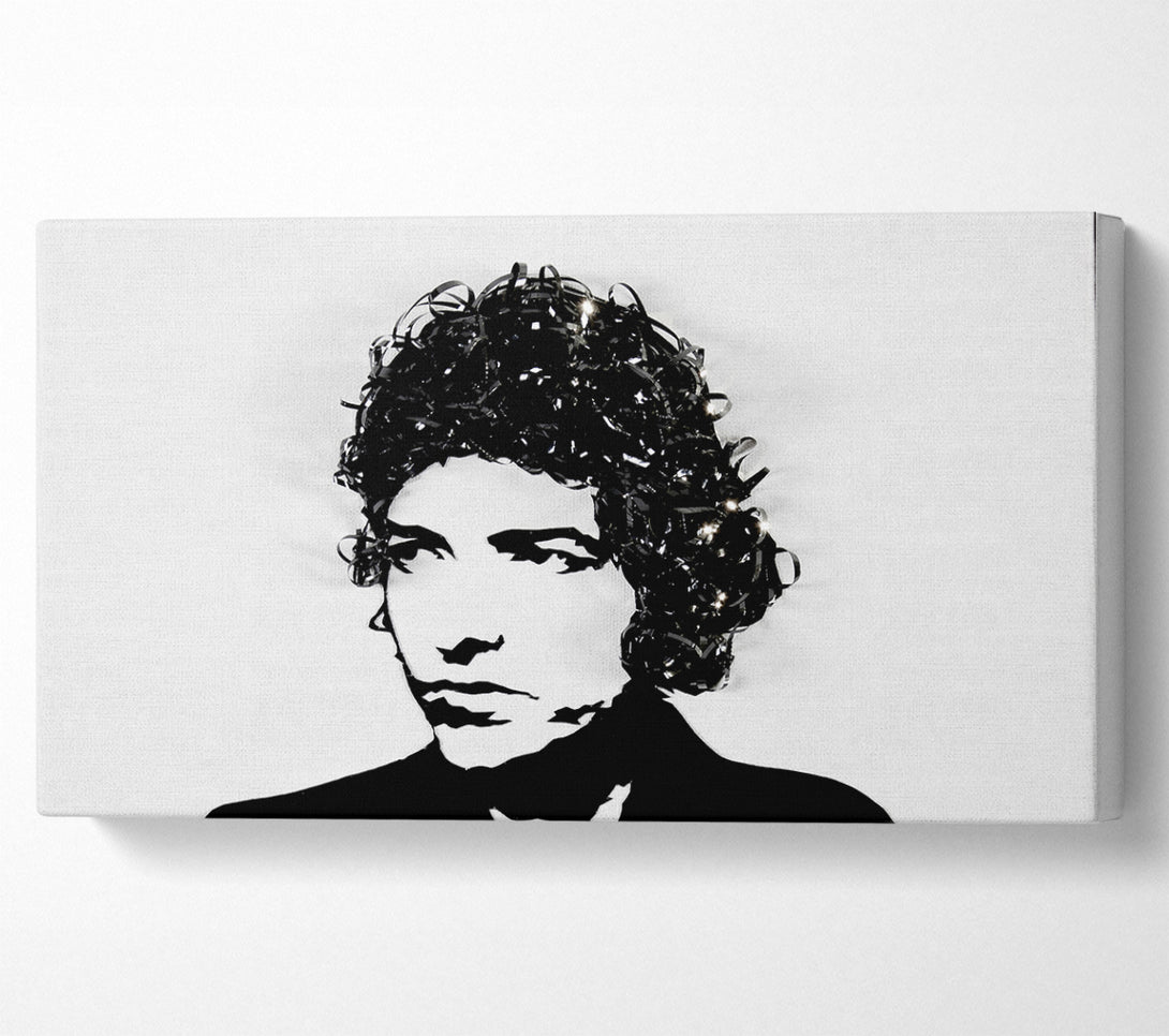  A Canvas Print of Bob Dylan Canvas Print