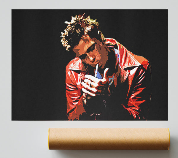 Brad Pitt Is Tyler Durden Giclee Print
