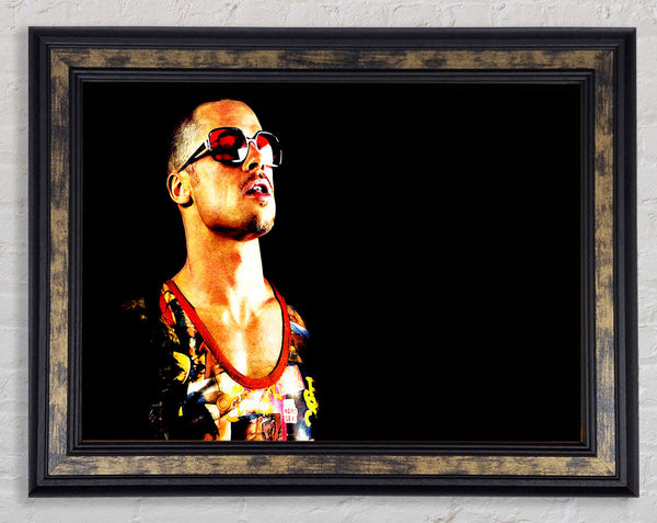 Brad Pitt Tyler Durden Fight Club Framed Print