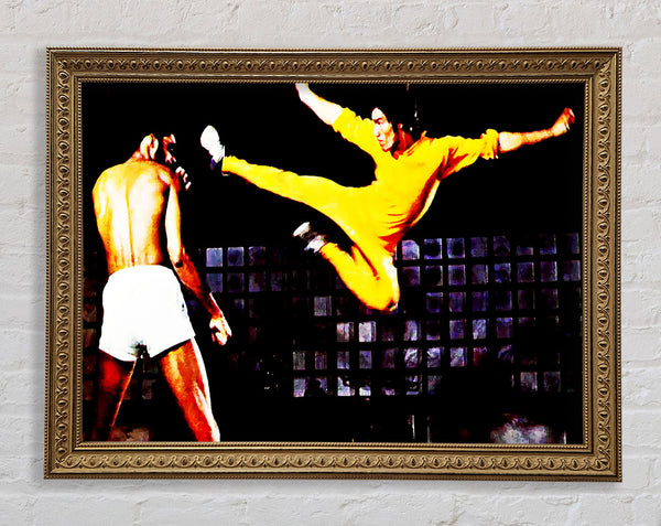 Bruce Lee Flying Kick