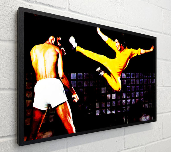Bruce Lee Flying Kick