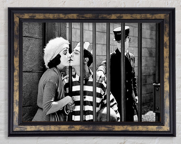 Buster Keaton Framed Print