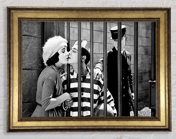Buster Keaton Framed Print