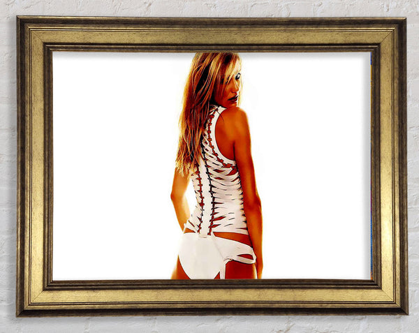 Cameron Diaz Framed Print