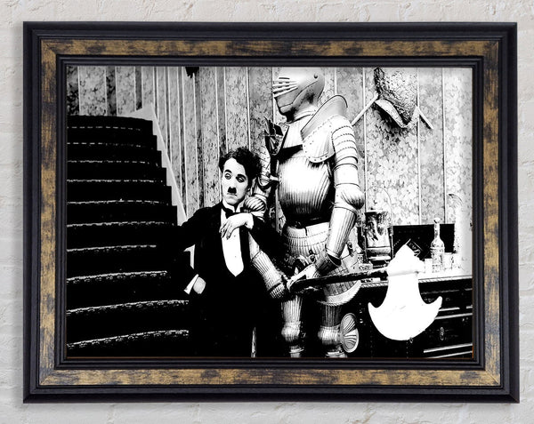 Charlie Chaplin 2 Framed Print