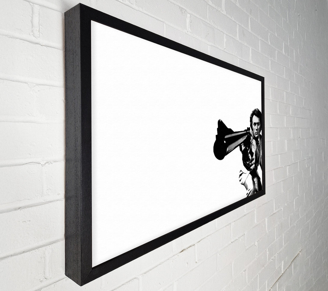  A Canvas Print of Clint Eastwood Gun Canvas Art