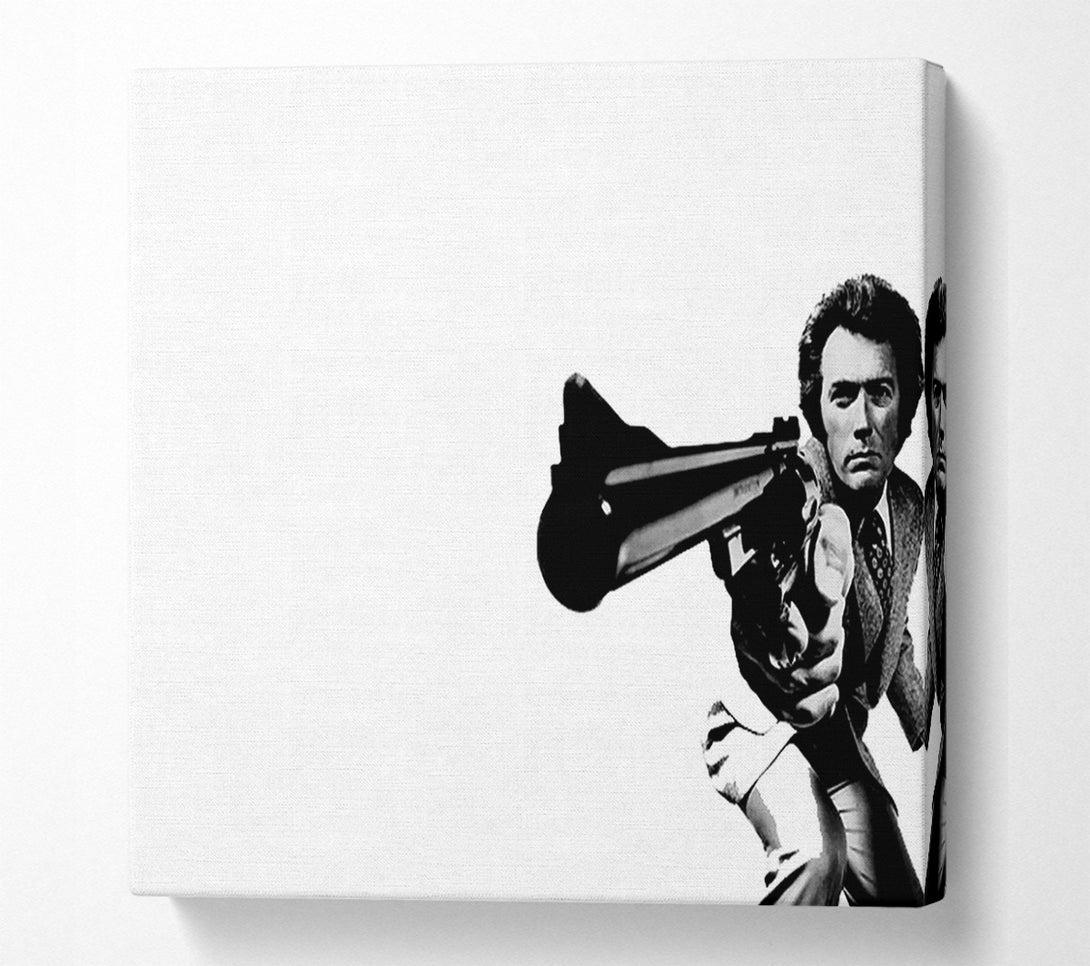  A Canvas Print of Clint Eastwood Gun Canvas Art
