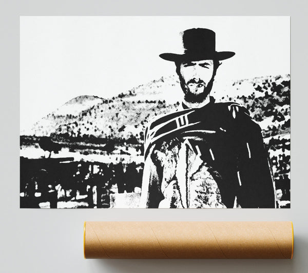 Clint Eastwood The Good The Bad The Ugly Poster