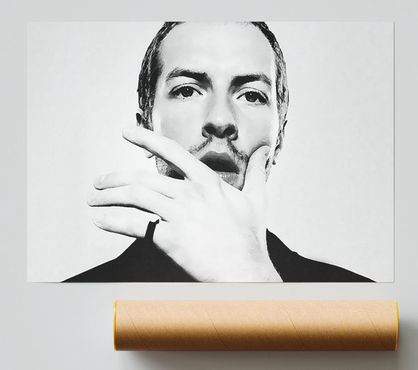 Cold Play Chris Martin Print