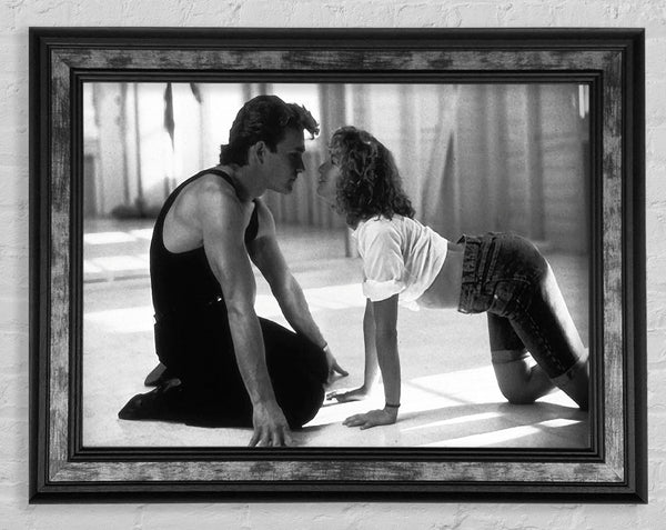 Dirty Dancing Baby And Johnnie Framed Print