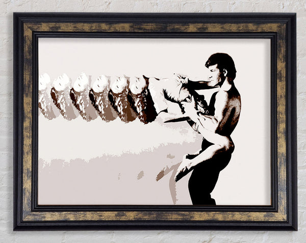 Dirty Dancing The Move Framed Print