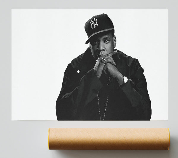 Jay Z Baseball Hat Poster