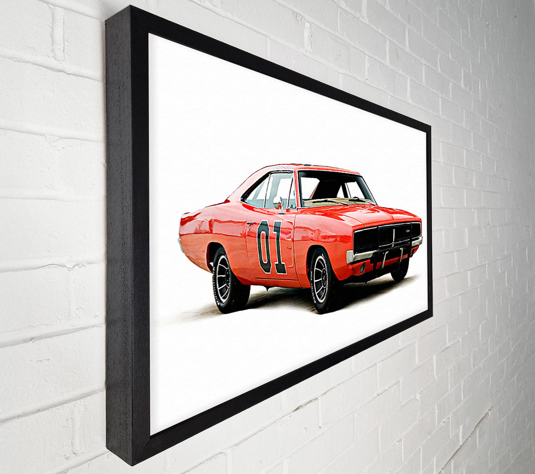  A Canvas Print of Dukes Of Hazzard Canvas Print