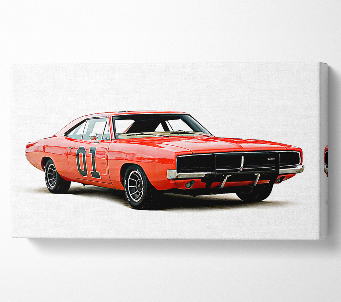  A Canvas Print of Dukes Of Hazzard Canvas Print