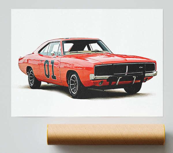 Dukes Of Hazzard Giclee Print