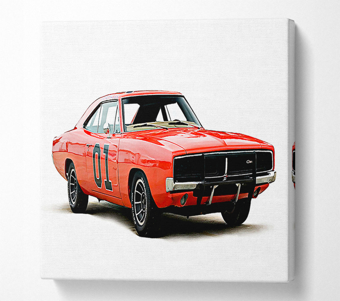  A Canvas Print of Dukes Of Hazzard Canvas Print