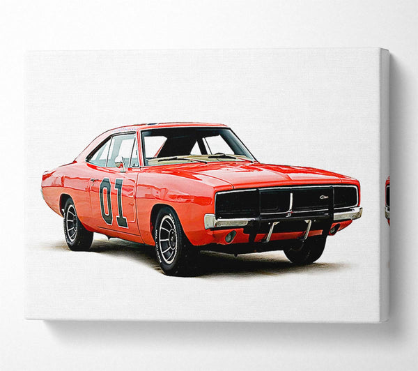  A Canvas Print of Dukes Of Hazzard Canvas Print