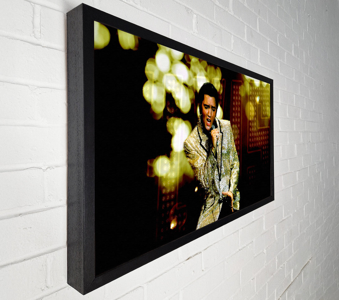  A Canvas Print of Elvis Presley 68 Special Canvas Art