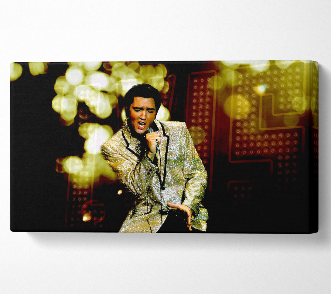  A Canvas Print of Elvis Presley 68 Special Canvas Art