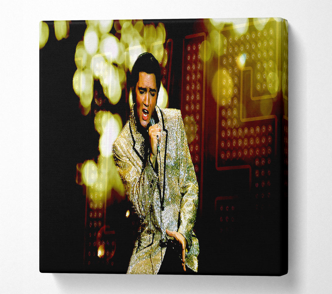  A Canvas Print of Elvis Presley 68 Special Canvas Art