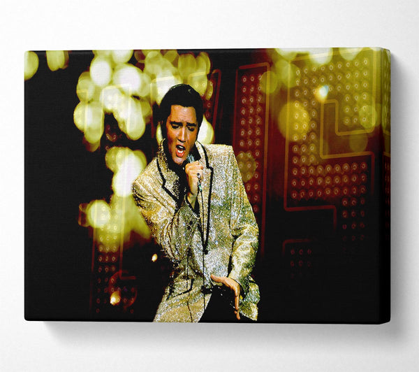  A Canvas Print of Elvis Presley 68 Special Canvas Art