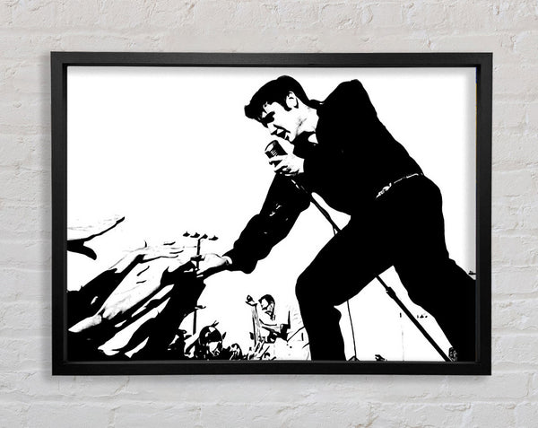 Elvis Presley auf der Bühne