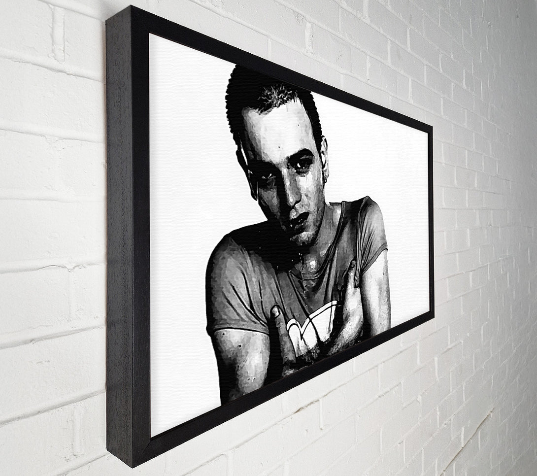  A Canvas Print of Ewan Mcgreggor Trainspotting Canvas Print