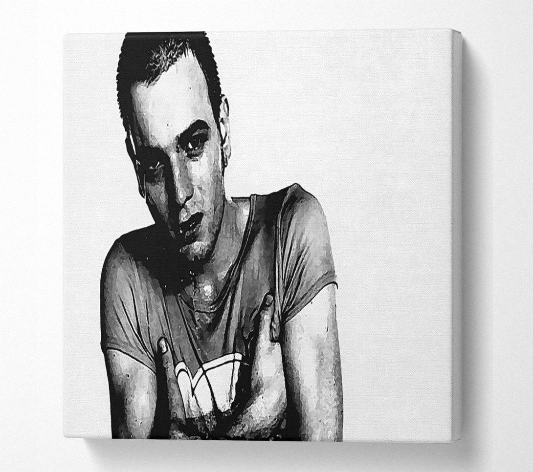  A Canvas Print of Ewan Mcgreggor Trainspotting Canvas Print