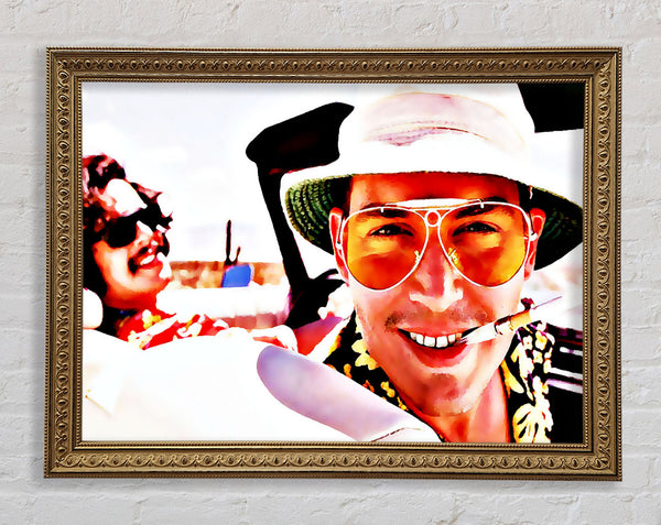 Fear And Loathing In Las Vegas Framed Print