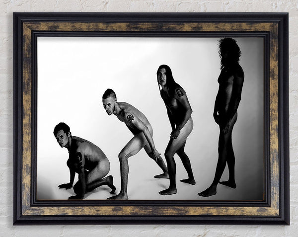 Red Hot Chili Peppers Evolution Framed Print