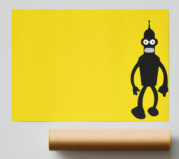 Futurama Bender Print