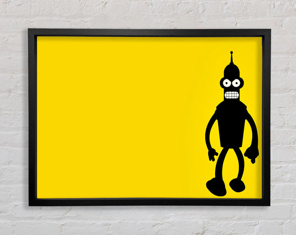 Futurama Bender Framed Print