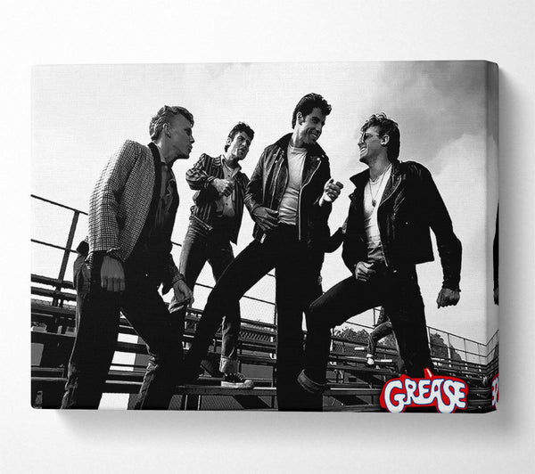  A Canvas Print of Grease T-Birds Canvas Wall Art