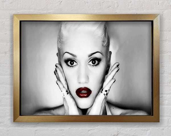 Gwen Stefani Red Lips