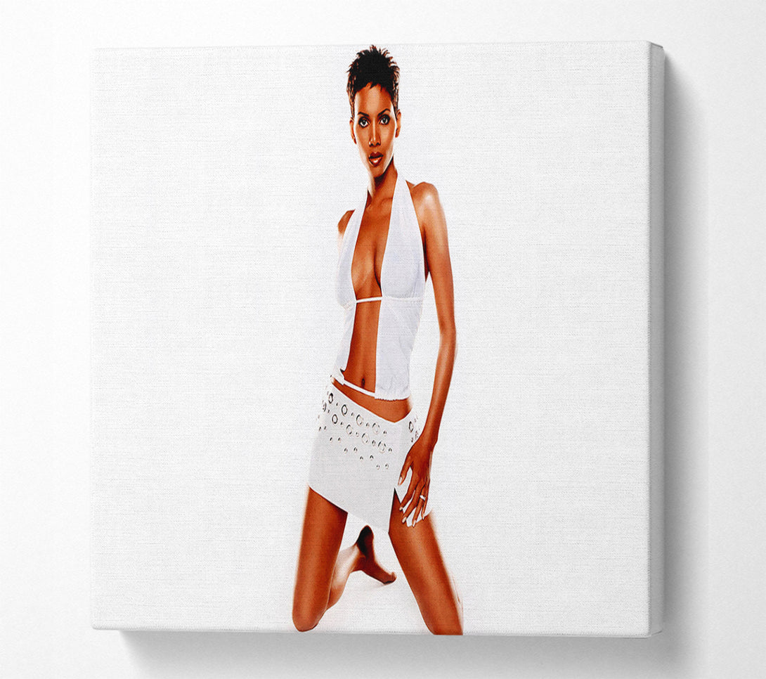  A Canvas Print of Halle Berry Canvas Wall Art