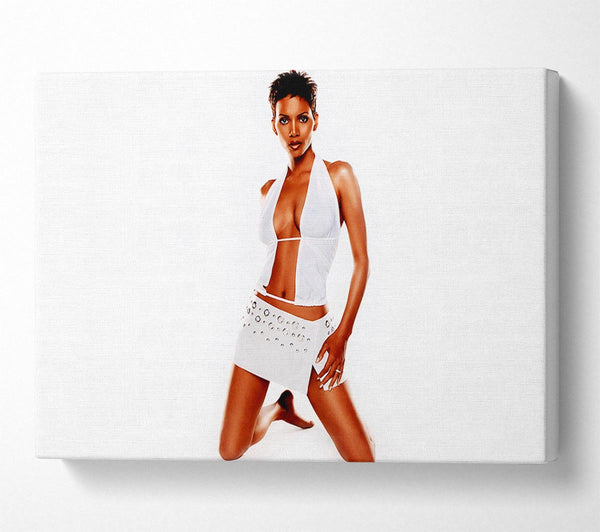  A Canvas Print of Halle Berry Canvas Wall Art