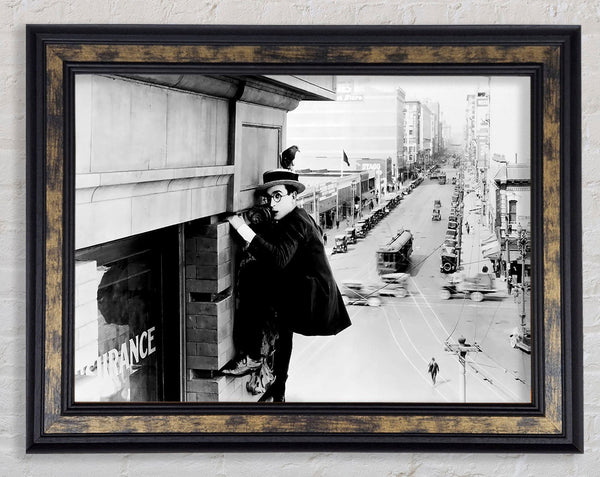 Harold Lloyd Building Framed Print