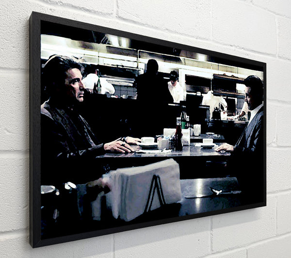 Heat Al Pacino Robert De Niro Face Off