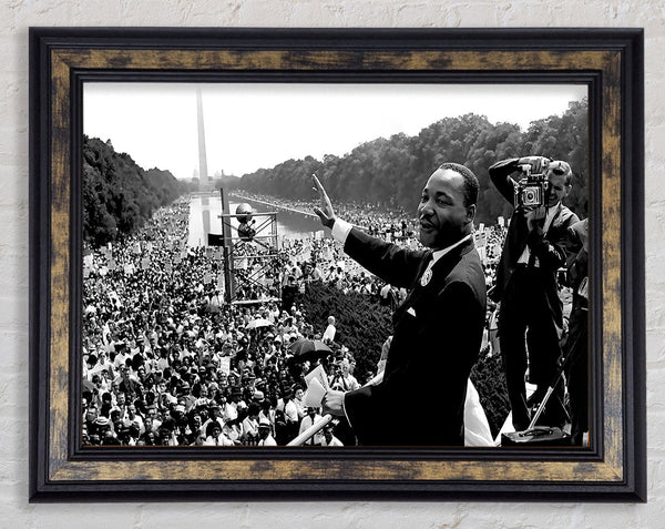 I Have A Dream Martin Luther King Jr Framed Print