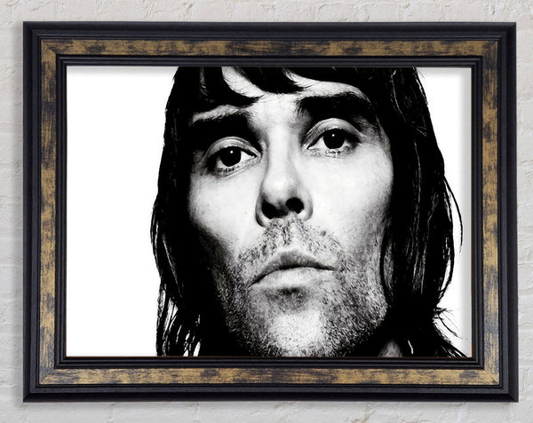 Ian Brown B n W Framed Print