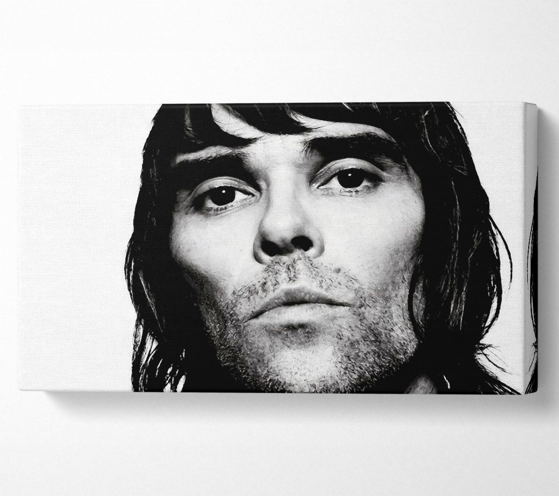  A Canvas Print of Ian Brown B n W Canvas Wall Art