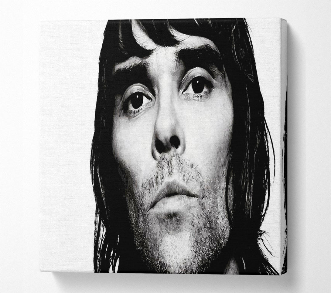  A Canvas Print of Ian Brown B n W Canvas Wall Art