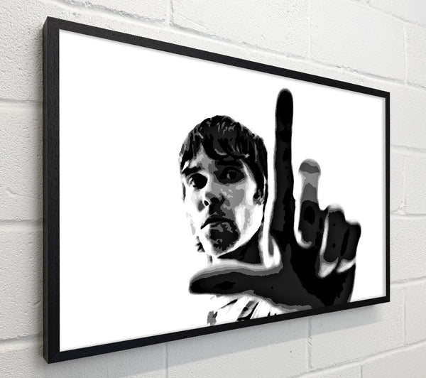 Ian Brown Look B n W