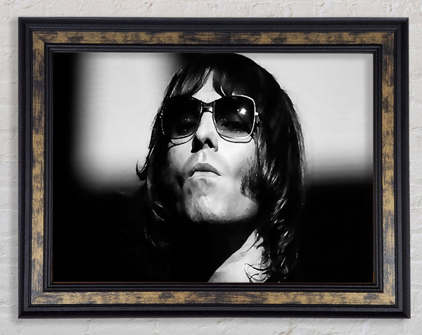 Ian Brown Shades Framed Print