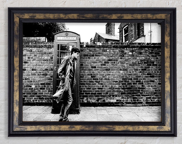 Ian Curtis Framed Print