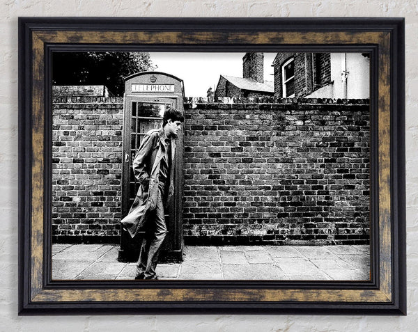 Ian Curtis Framed Print