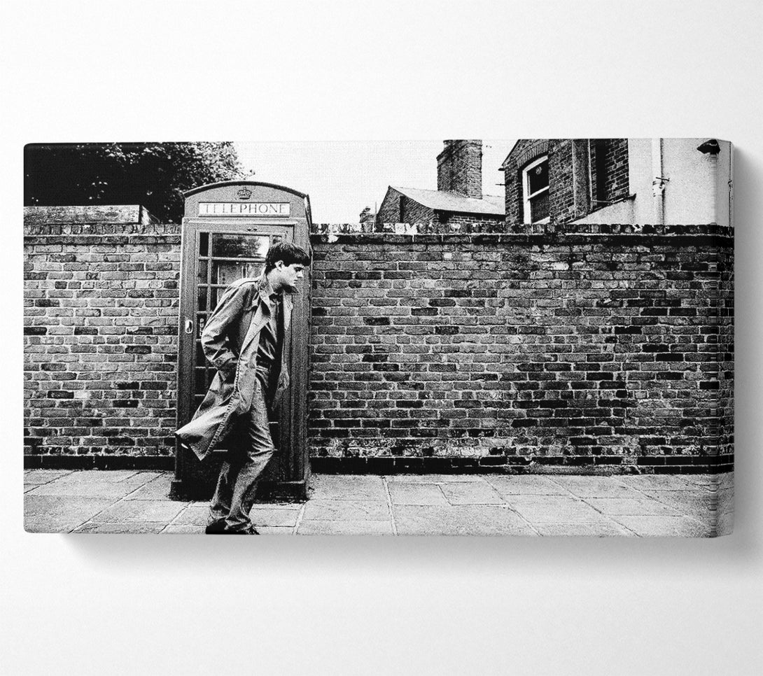  A Canvas Print of Ian Curtis Canvas Print