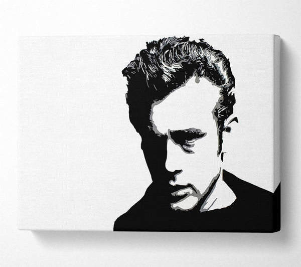  A Canvas Print of James Dean Pop Art Canvas Art