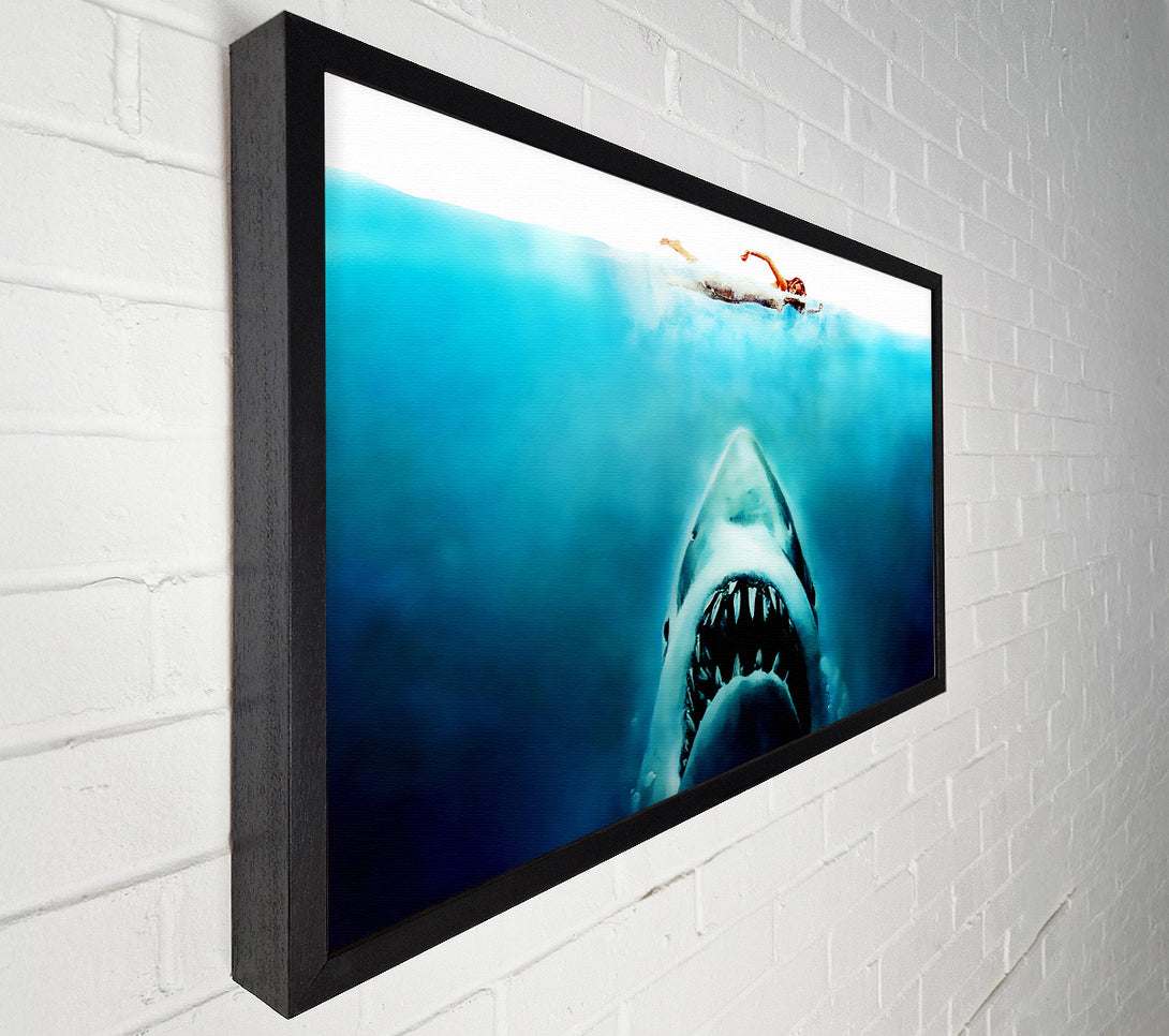  A Canvas Print of Jaws Canvas Print